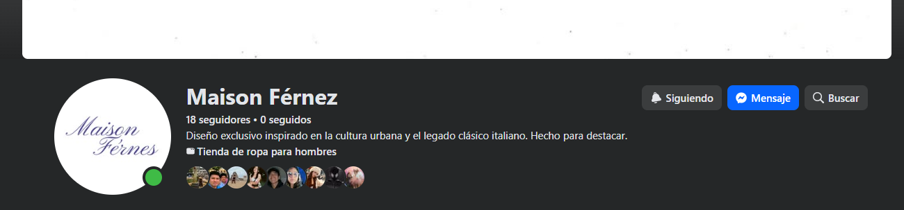 Perfil de Facebook Maison Férnes
